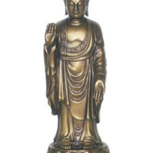 Stående Buddha Brons