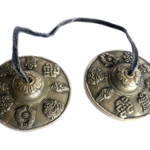 Tingsha Buddhistiska symboler