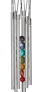 Woodstock windchimes – Chakra Chime 7 Stone – 46 cm