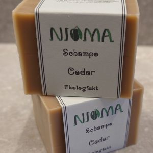 Ekologisk Schampobar Ceder från Nioma – 100 g