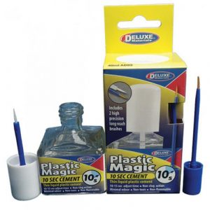 Deluxe Materials, AD83, PLASTIC MAGIC,10 Sekunders lim, 40ml