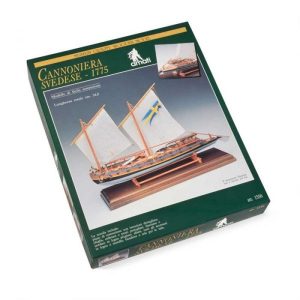 Amati, 1550, Swedish Gunboat 1775, Längd: 34,5cm