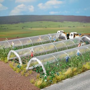 Busch, 1399, Clear plastic plant tunnels  H0  Skala 1:87