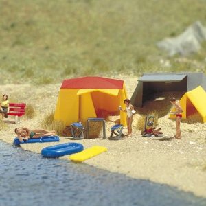 BUSCH, 6026, Camping Set, H0-skala