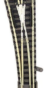 Fleischmann, 9178, Växel Standard Manuell, R4=439mm, 15 grader, Skala N