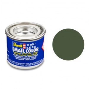 Revell, 32165, Bronze green mat, Email color, 14ml.