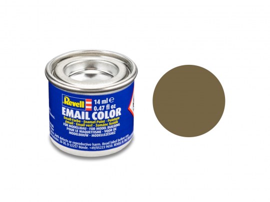 Revell, 32186, Olive brown mat, Email color, 14ml. - Bild 2