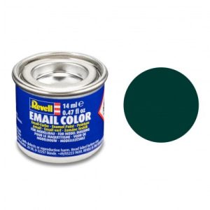 Revell, 32140, black-green mat, Email color, 14ml.