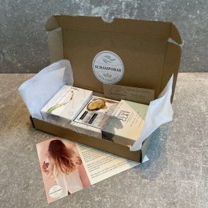 Naxos – Tvål & Presentask med 3 st Grekiska olivtvålar